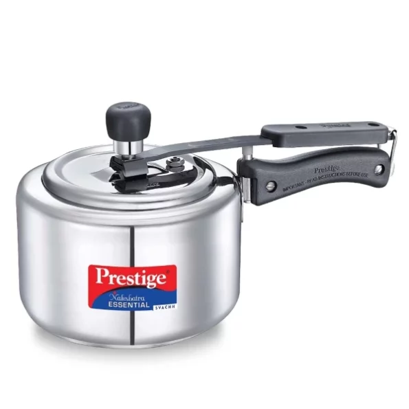 Prestige Nakshatra Essential Svachh Stainless Steel Pressure Cookers(2L, Silver, Tri-Ply Bottom, Inner Lid), Herbkart8t761Tl206vfZ5L.webp, Herbkart8t761Tl206vfZ5L