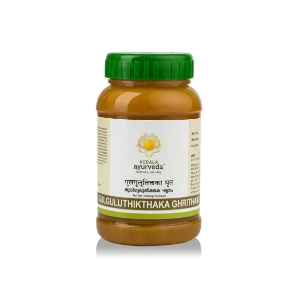 Kerala Ayurveda Gulguluthikthaka Ghritham 150 ml available on Herbkart