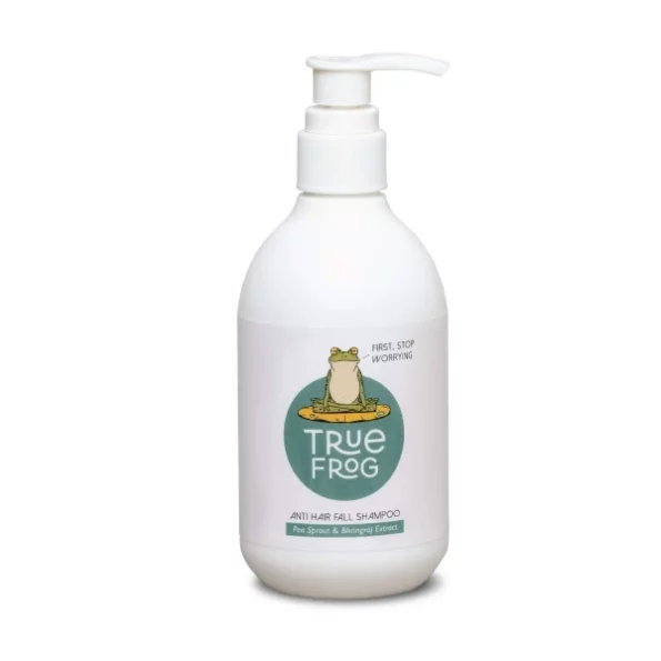 Tru Frog Anti Hairfall Shampoo with Bhringraj and Pea Sprout Extract - 250 ml available on Herbkart