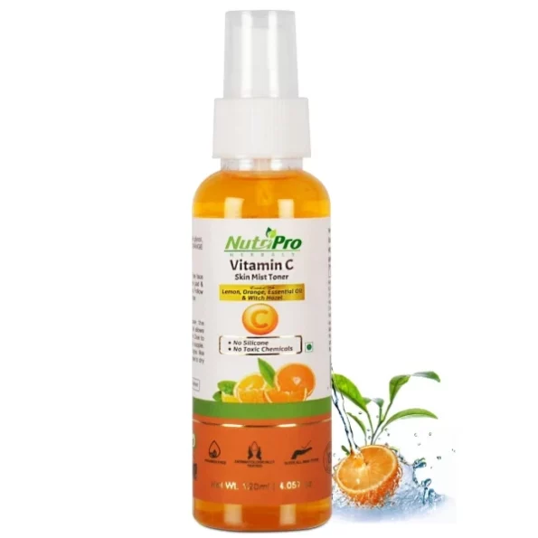 NUTRIPRO Vitamin C Skin Mist Toner (120ml) available on Herbkart