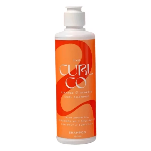 TheCurlCo Cleansing & Hydrating Shampoo with Sunflower & Argan Oil 200gm available on Herbkart