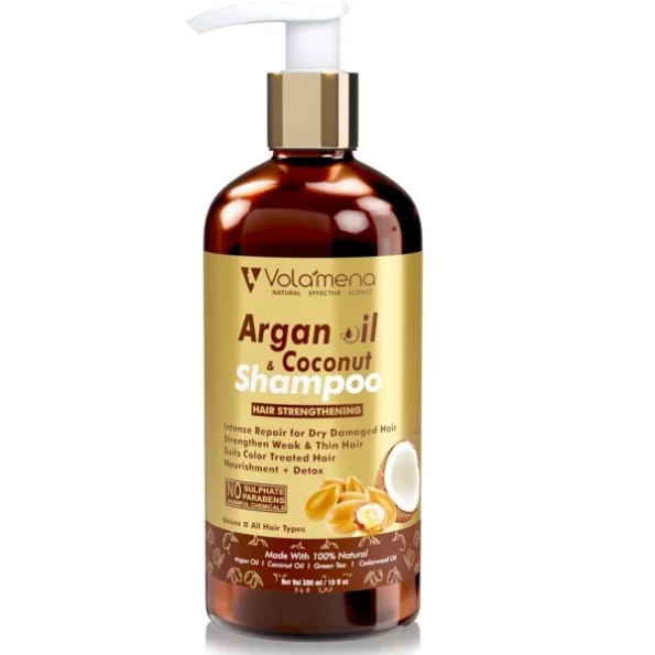 Volamena Argan Oil Shampoo with Morrocan Argan 300 ml available on Herbkart