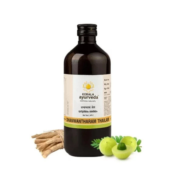 Kerala Ayurveda Dhanwantharam Thailam - 450 ml available on Herbkart