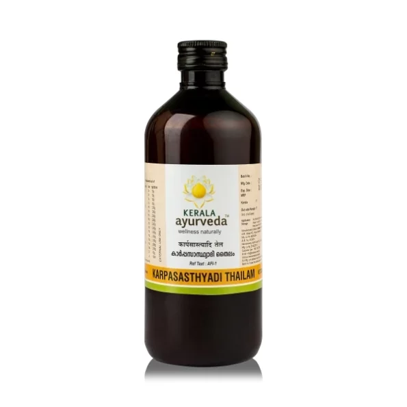 Kerala Ayurveda Karpasasthyadi Thailam 450 ml available on Herbkart