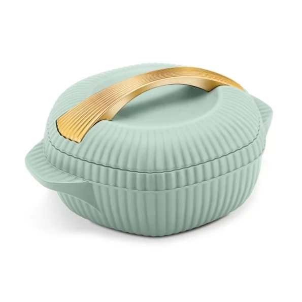 MILTON Oyster 2000 PU Insulated Casserole, 1910 ml, Light Green available on Herbkart