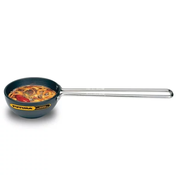 Hawkins Futura 1 Cup Tadka Pan, Hard Anodised Spice Heating Pan, 240 ml Pan, Black available on Herbkart