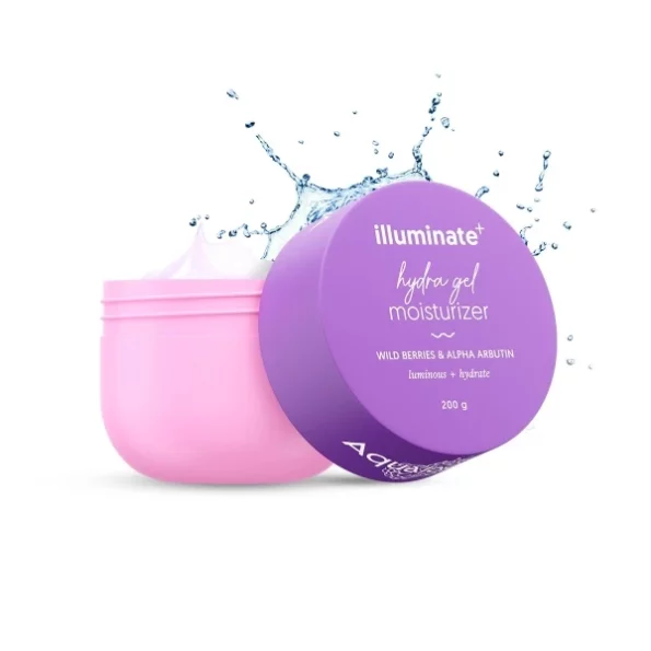 Aqualogica Illuminate + Hydra Gel Moisturizer with Wild Berries & Alpha Arbutin-200g, Herbkart8t751jdTsM-4rL.webp, Herbkart8t751jdTsM 4rL