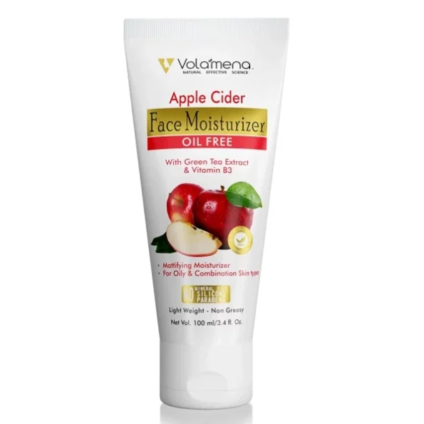 Volamena Apple Cider Vinegar Face Cream Light Weight Oil Free Mosturizer Cream 100 ml, Herbkart8t751MbGsYurPS.webp, Herbkart8t751MbGsYurPS