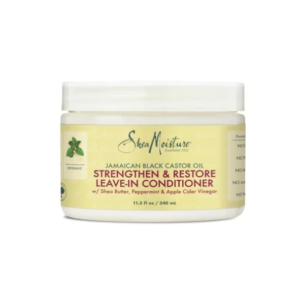 Shea Moisture Jamaican Black Castor Oil Strengthen & Restore Leave-In Conditioner available on Herbkart