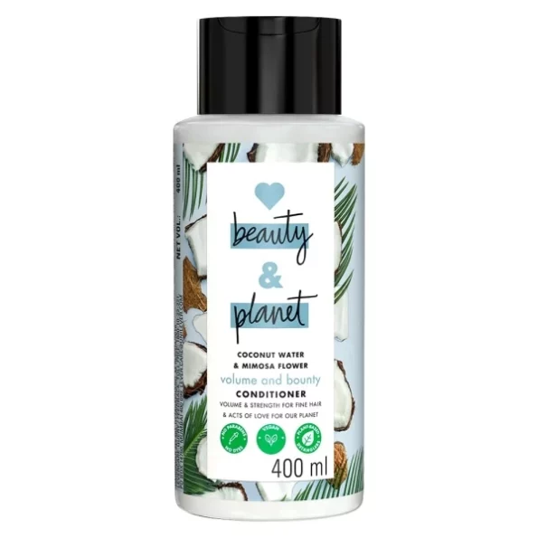 Love Beauty & Planet Coconut Water & Mimosa Flower Natural Conditioner, 400 ml, Herbkart8t7511gkcGRTaL.webp, Herbkart8t7511gkcGRTaL