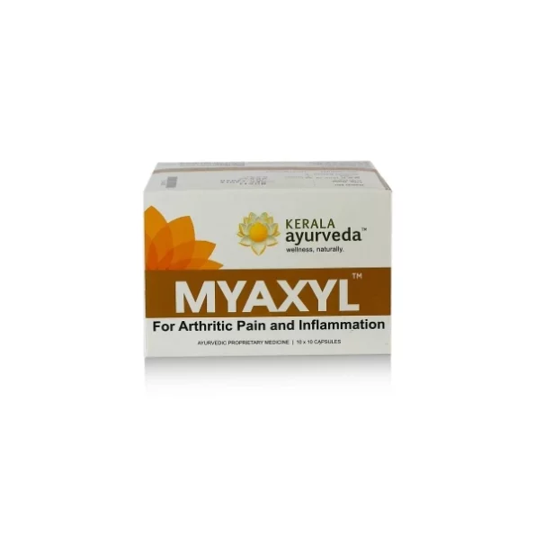 KERALA Ayurveda Myaxyl Ayurvedic Pain Relief Capsules (100 tabs) available on Herbkart