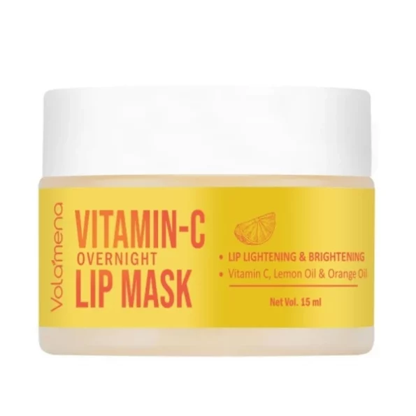 Volamena Lip Mask with Vitamin C and Lemon 15 ml available on Herbkart