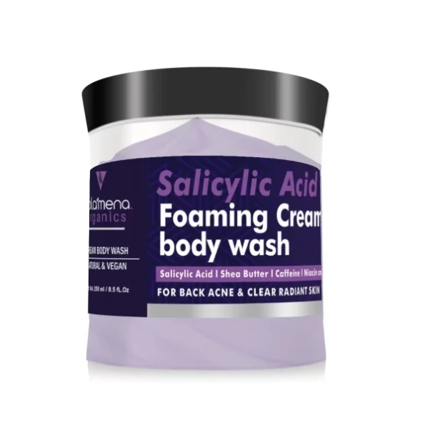 Volamena Salicylic Acid (0.5%) Foaming cream Body wash I Gently Nourish & Hydrate skin 250 ml available on Herbkart