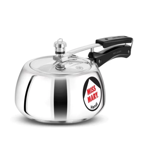 Hawkins Miss Mary Aluminium Inner Lid Handi Pressure Cooker, 3 Litre, Silver available on Herbkart