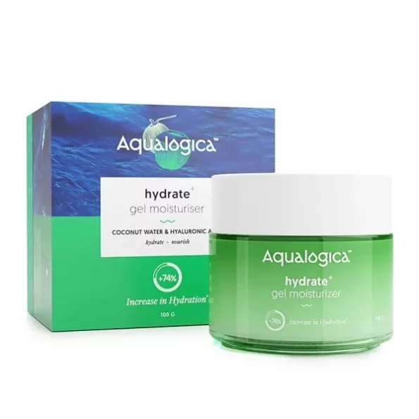 Aqualogica Hydrate+ Gel Moisturizer with Coconut Water & Hyaluronic Acid - 100g, Herbkart8t7617AsFCRfiL.webp, Herbkart8t7617AsFCRfiL