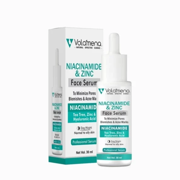 Volamena Niacinamide Face Serum with Zinc 30 ml available on Herbkart