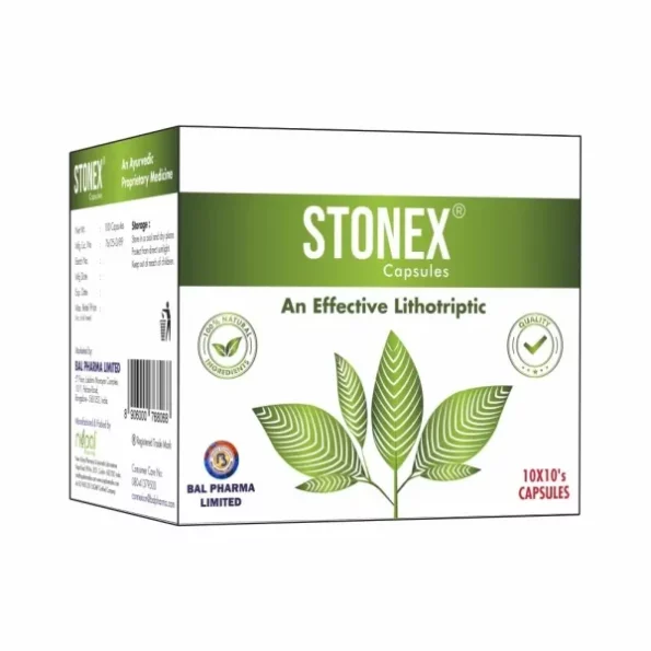 STONEX Helps to Detox Kidney Cleanse Purifier - 100 Capsules available on Herbkart