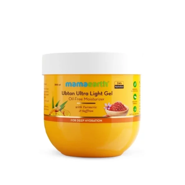 Mamaearth Ubtan Ultra Light Gel Oil - 200 Ml, Herbkart8t751ljhvMpfBL.webp, Herbkart8t751ljhvMpfBL