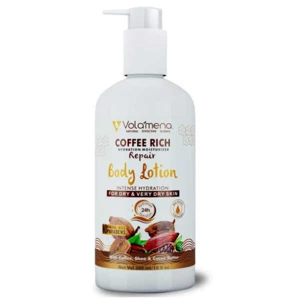 Volamena Coffee Rich Hydration Moisturizer Body Lotion 300 ml available on Herbkart