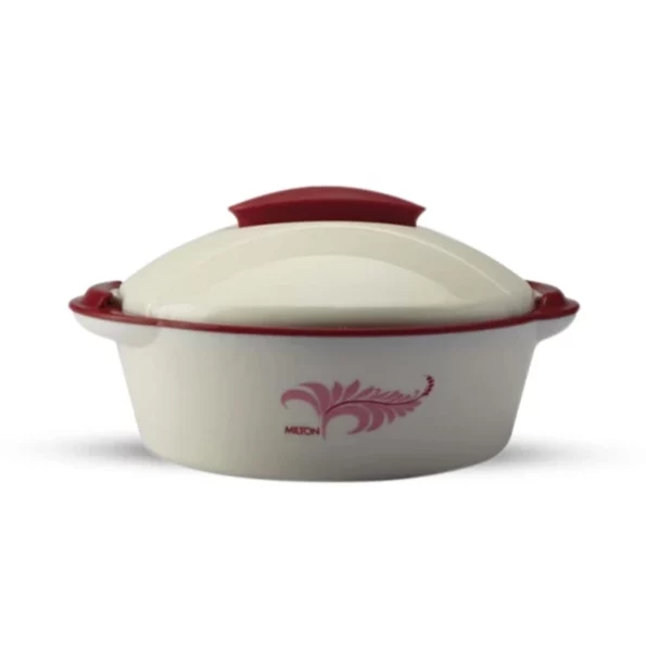 MILTON Crisp DLX 1200 Insulated Inner Steel Casserole, 1.05 litres, Pink available on Herbkart