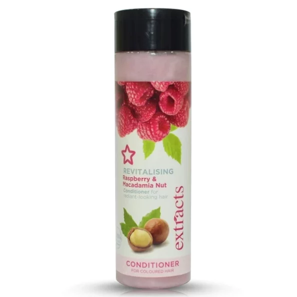 Just Peachy Revitalising Raspberry And Macadamia Nut Conditioner For Coloured Hair 400 Ml available on Herbkart