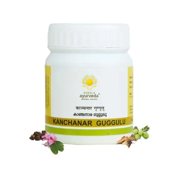 Kerala Ayurveda Kanchanar Guggulu 60 Tablets available on Herbkart