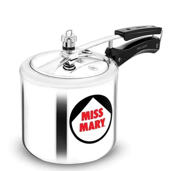 Hawkins 3.5 Litre Miss Mary Pressure Cooker, Inner Lid Cooker, Silver, Herbkart8t761-f3vEvN9L.webp, Herbkart8t761 f3vEvN9L