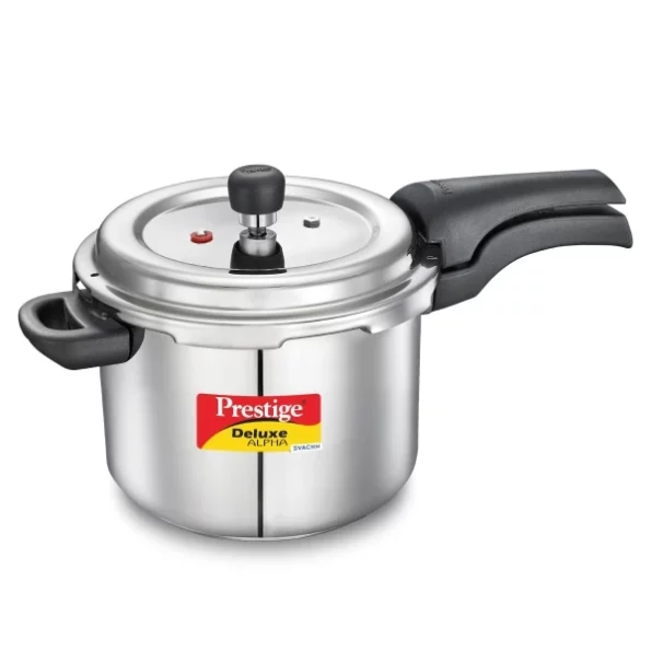 Prestige 4 Litres Svachh Deluxe Alpha Induction Base Outer Lid Stainless Steel Pressure Cooker, Herbkart8t771Hh3g-wbhL.webp, Herbkart8t771Hh3g wbhL