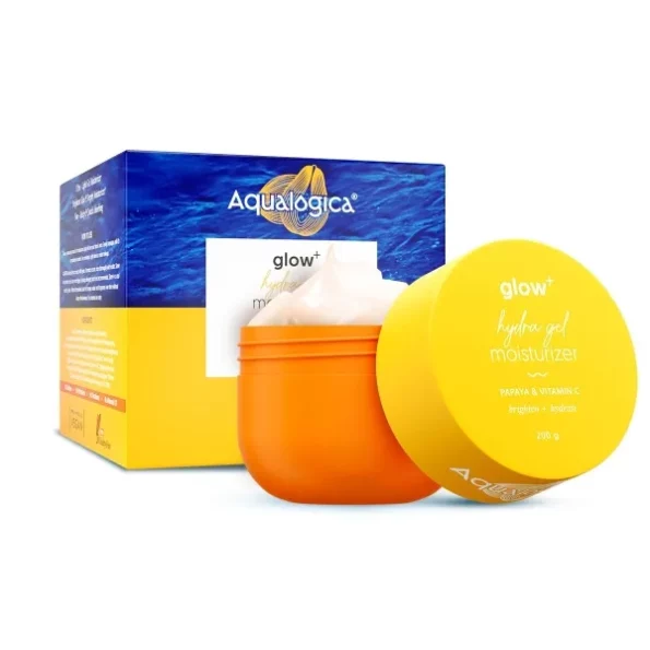 Aqualogica Glow+ Hydra Gel Moisturizer with Vitamin C & Papaya - 200 g, Herbkart8t761iqsMzwFVL.webp, Herbkart8t761iqsMzwFVL