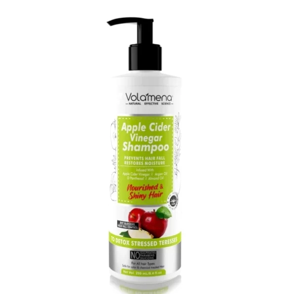 VolamenaApple Cider Vinegar Hair Shampoo With Onion 200 ml available on Herbkart