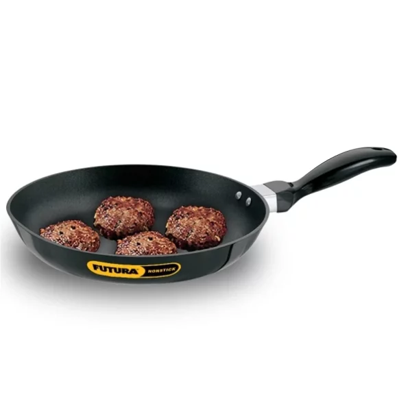 Hawkins Futura 24 cm Frying Pan, Non Stick Fry Pan, Frypan, Black available on Herbkart