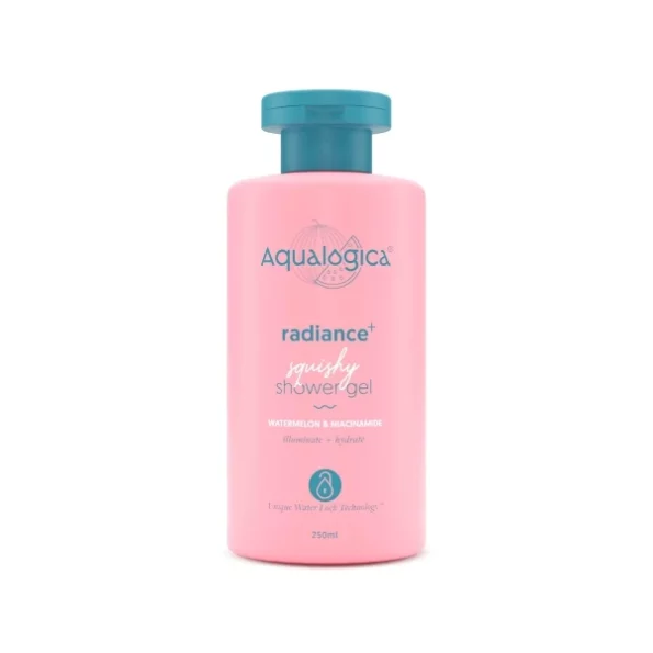 Aqualogica Body Wash Radiance+ Squishy Shower Gel with Watermelon & Niacinamide - 250ml, Herbkart8t761NAIN20qqqL.webp, Herbkart8t761NAIN20qqqL