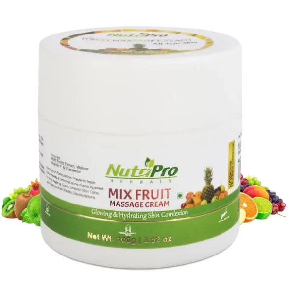 NutriPro Fruit Massage Cream, 100 gm available on Herbkart