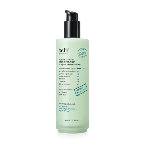 Belif problem solution vegan moisturizer 100ml available on Herbkart