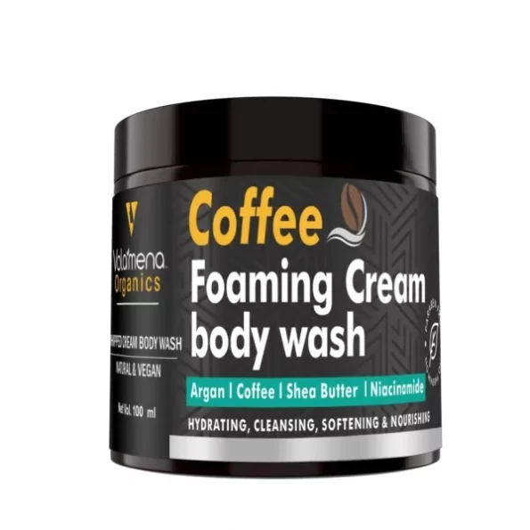 Volamena Arabica Coffee Whipped cream Body wash, With goodness of Shea Butter 100 ml available on Herbkart