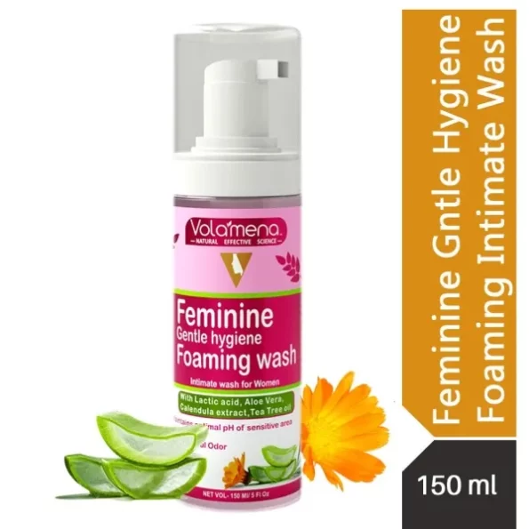 Volamena Feminine Gentle Hygiene Foaming Wash 150 ml available on Herbkart