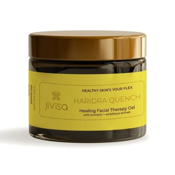 Jivisa Haridra Quench Healing Aloe Gel for Soothing and Healing Skin (50 gm) available on Herbkart