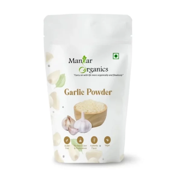 ManHar Organics Manhar Organic Garlic Powder available on Herbkart