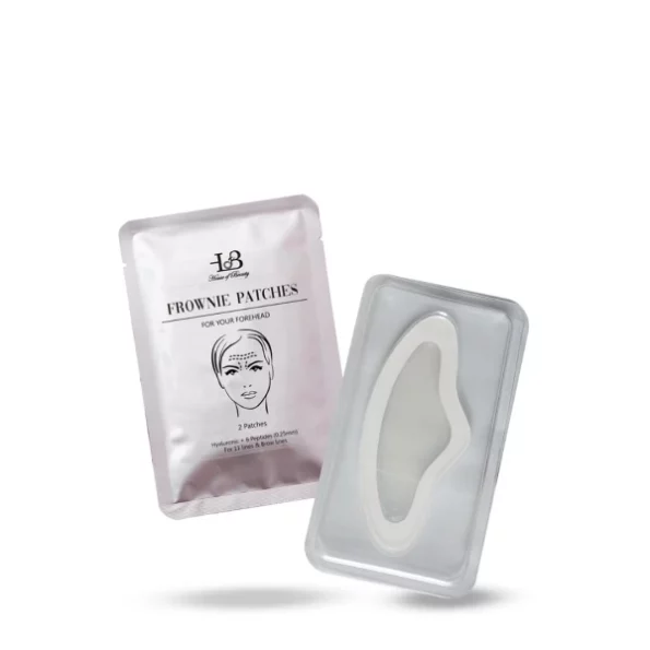 HOUSE OF BEAUTY Frownie Patches With Hyaluronic + 6 peptides (0.25mm), 2 Patches available on Herbkart