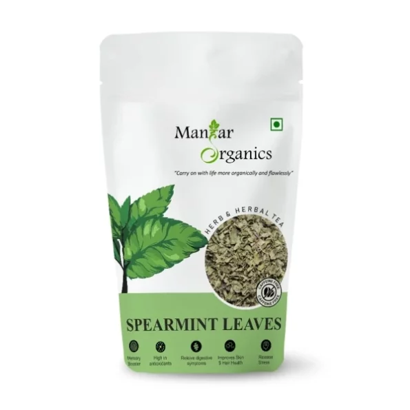 ManHar Organic Spearmint Jar 120gm, Herbkart8t751MVPQmUSvL.webp, Herbkart8t751MVPQmUSvL