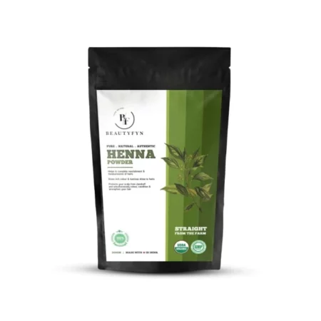 BEAUTYFYN Premium 100% Pure and Natural Organic Powder for Face Skin Brightening, Hair care & Growth, Anti-Oxidant Agent (Pure Herbal Henna)