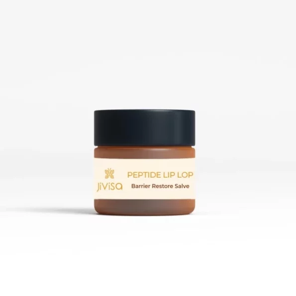 Jivisa Peptide Lip Pop Salve Bourbon Vanilla (5g) available on Herbkart