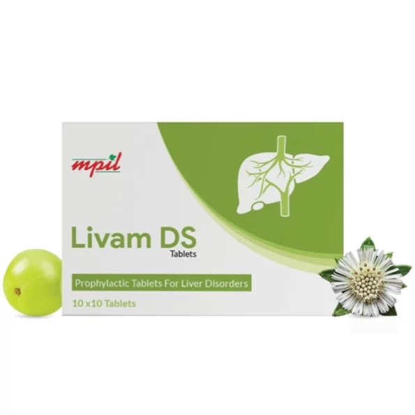 MPIL Livam DS Tablet 100 Tablets available on Herbkart