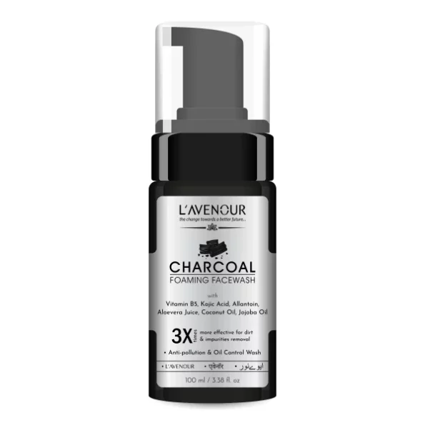 L'avenour Charcoal Foaming Facewash - 100ml, Herbkart8t761GP8Z1ilBL.webp, Herbkart8t761GP8Z1ilBL