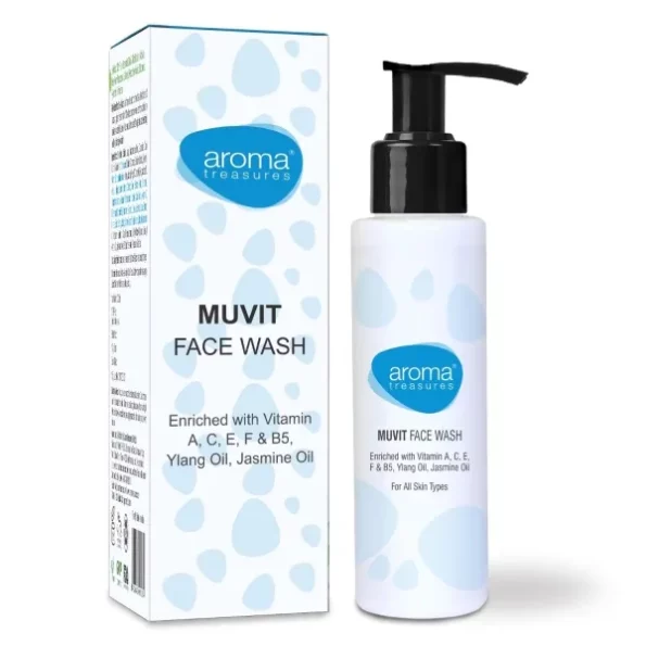 Aroma Treasures Muvit Face Wash - 100ml, Herbkart8t761f89QV6COL.webp, Herbkart8t761f89QV6COL