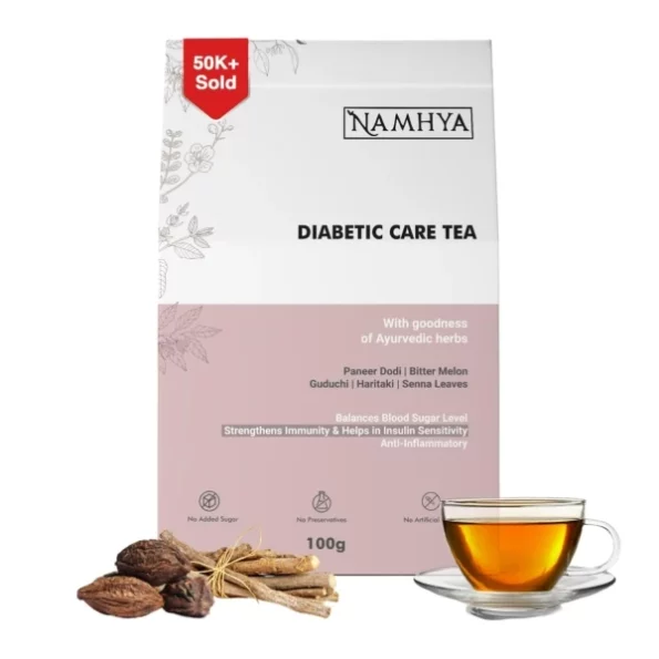 Namhya Diabetes Care Tea (Loose Tea Leaves), Herbkart8t761SnnYXx9CL.webp,