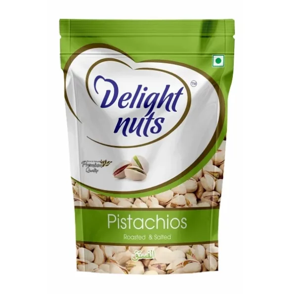 Delight Nuts Pistachios Roasted & Salted-200gm available on Herbkart