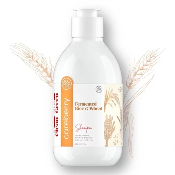 Careberry Rice & Wheat Volumizing Shampoo 300ml, Herbkart8t751e83oJx2KL.webp,