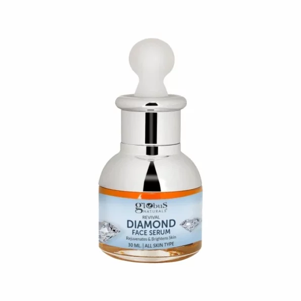 Globus Naturals Revival Diamond Shine Boosting & Anti Ageing Face Serum, 30 ml, Herbkart8t75132fYMYpgL.webp, Herbkart8t75132fYMYpgL