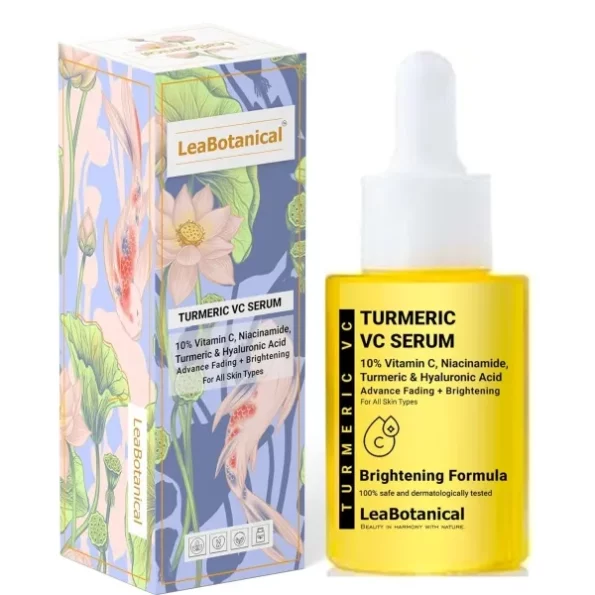 Leabotanical Radiance+ Turmeric VC Serum, 30ml available on Herbkart